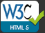 HTML5 certified